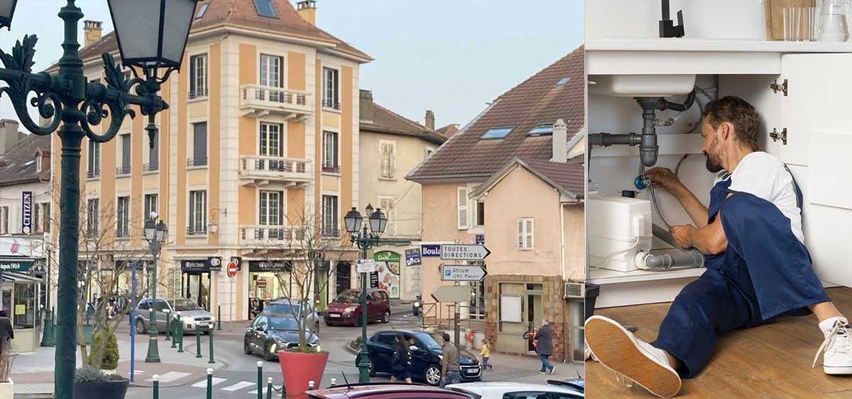 Plombier Saint-Julien-en-Genevois (74160)